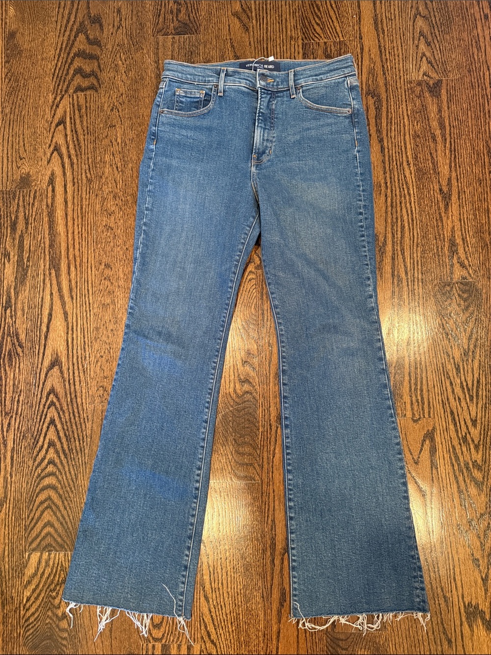 Veronica Beard Cameron Mid Rise Blue bootcut Women’s Jeans - size 30
